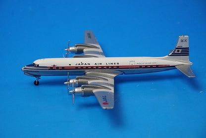 1:400 DC-7 JAL Old Tsurumaru Paint City of San Francisco JA6301 Aero Classics airplane model