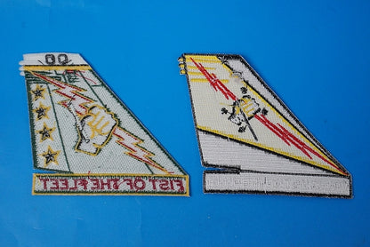 Patch USN CVW-5 VFA-27 ROYAL MACES Vertical Stabilizer Patch 2Set without hook and loop