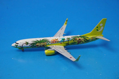 1:400 B737-800 Solaseed Air Nassie Jet Miyazaki JA803X 04545 Phoenix airplane model