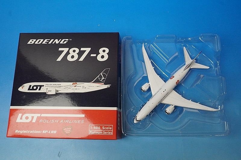 1:400 B787-8 LOT Poland SP-LRB 11001 Phoenix airplane model