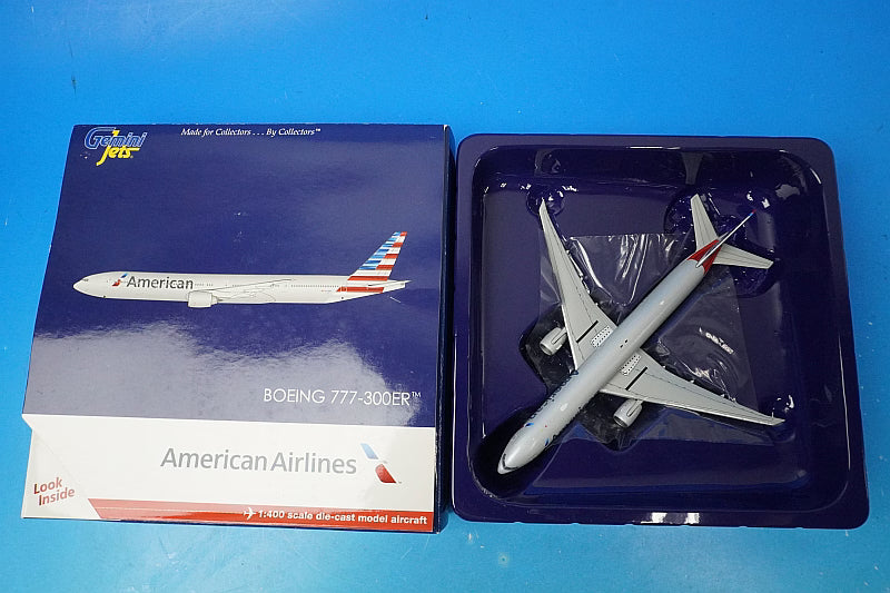 1:400 B777-300ER AA American New Paint N718AN GJAAL1279 Gemini airplane model