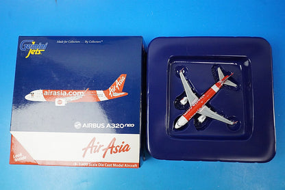 1:400 A320neo AirAsia 9M-AGA GJAXM1616 Gemini airplane model