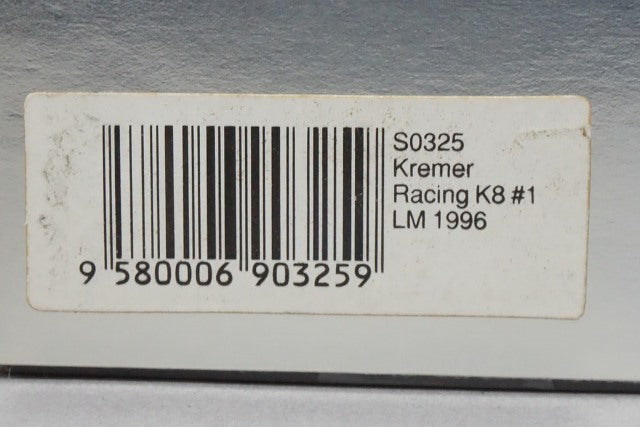 1:43 SPARK S0325 Kremer Racing K8 Le Mans 1996 #1