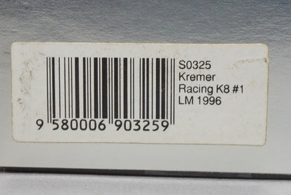 1:43 SPARK S0325 Kremer Racing K8 Le Mans 1996 #1