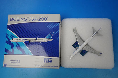1:400 B757-200 United New Paint N48127 53180 NG Model airplane model