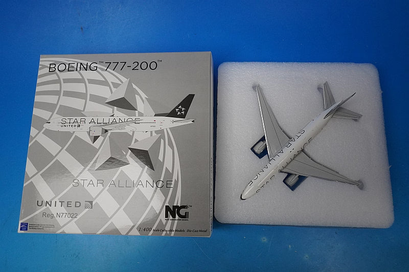 1:400 B777-200ER United Star Alliance N77022 72001 NG Model airplane model