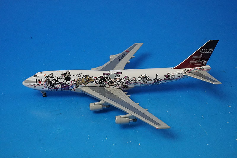 1:500 B747-400D JAL Dream Express Friends JA8908 NET Models airplane model