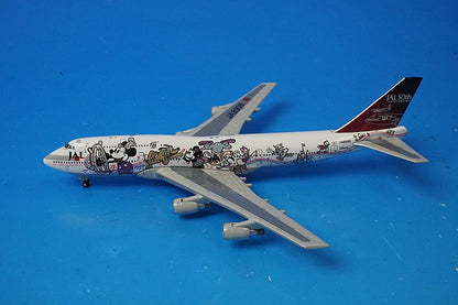 1:500 B747-400D JAL Dream Express Friends JA8908 NET Models airplane model