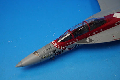 1:72 F/A-18F (two-seat version), U.S. Navy Strike Fighter Squadron 102, Diamondbacks, 50th Anniversary of Squadron Establishment, Atsugi Air Base, NF102/#165882 HA5132 Hobby Master airplane model