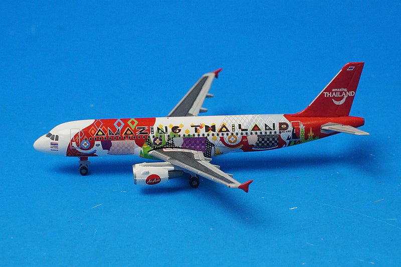 1:500 A320-200 Thai AirAsia Amazing Thailand HS-ABD 532686 Herpa airplane model
