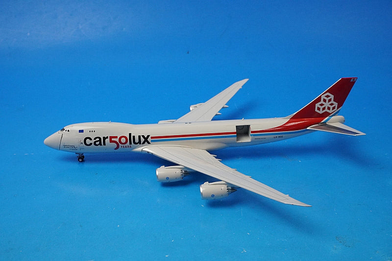 1:400 B747-8F Cargolux 50 Years LX-VCC XX4356C JC Wings airplane model