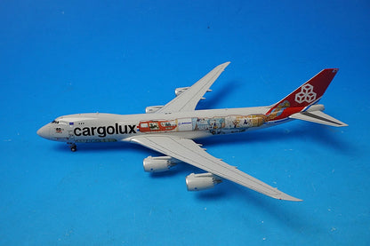 1:400 B747-8F Cargolux 45th Anniversary LX-VCM XX4709 JC Wings