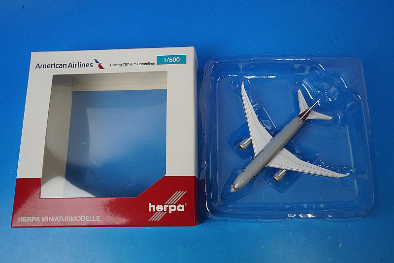 1:500 B787-8 AA American N816AA 527606-001 Herpa airplane model