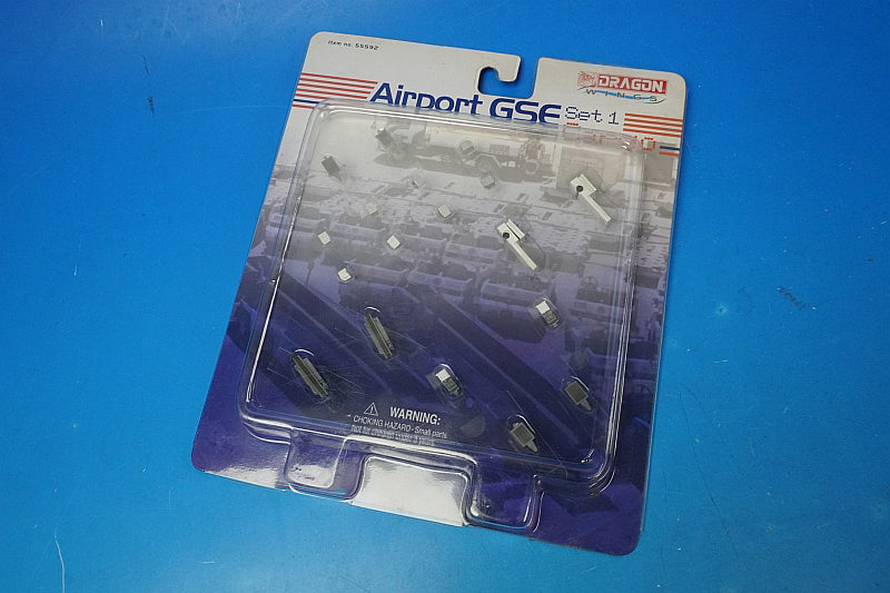 1:400 Airport GSE Set 1 Cargo Diorama 55592 Dragon airplane model