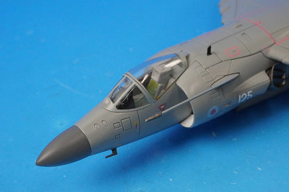 1:72 Sea Harrier FA-2, British Royal Navy, equipped with Sea Eagle anti-ship missiles, 2002, ZH804 HA4107 Hobby Master airplane model