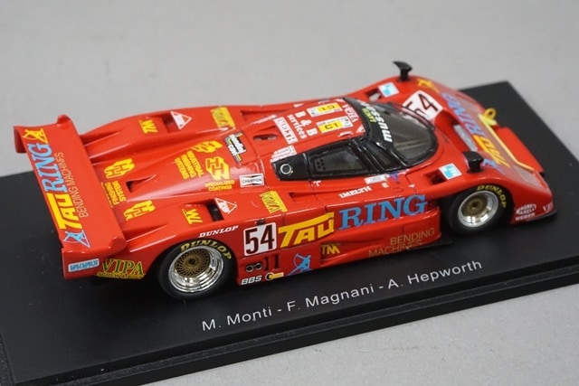 1:43 SPARK S0659 Lancia LC2 Le Mans 1990 #54 model car