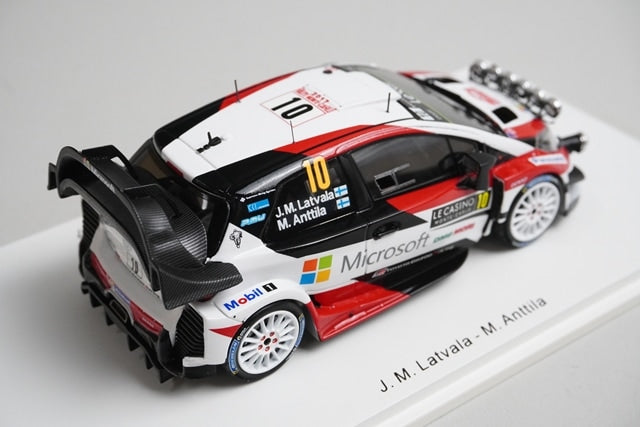 1:43 SPARK S5163 Toyota Yaris WRC 2nd Monte Carlo Rally 2017 #10 model car