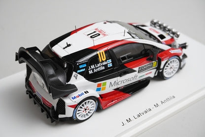 1:43 SPARK S5163 Toyota Yaris WRC 2nd Monte Carlo Rally 2017 #10 model car