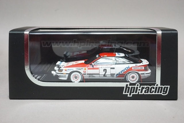 1:43 HPI 8089 Toyota Celica GT-Four Monte Carlo Rally 1991 #2 model car