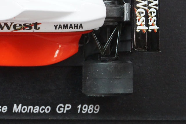 1:43 SPARK S1870 Zakspeed 891 Practice Monaco GP 1989 #34 West