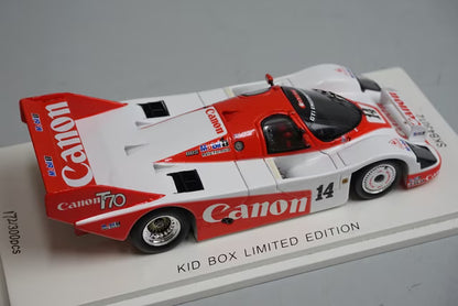 1:43 KID BOX x SPARK SKB43012 Porsche 956 GTi ENGINEERING Canon #14 Fuji 1984