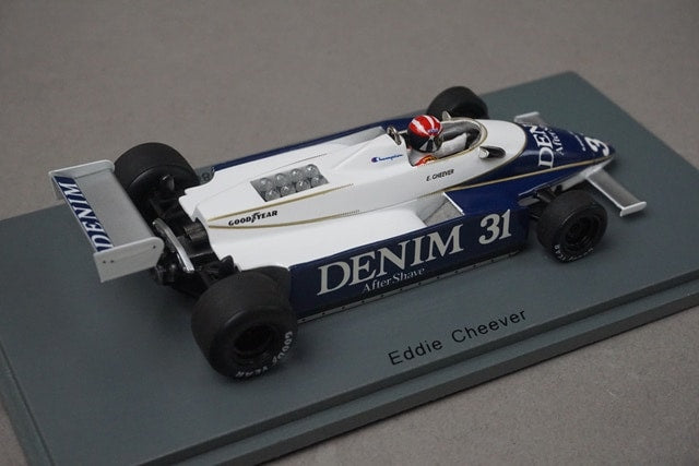 1:43 SPARK S4851 Ozella FA1 French GP E.Cheever 1980 #31