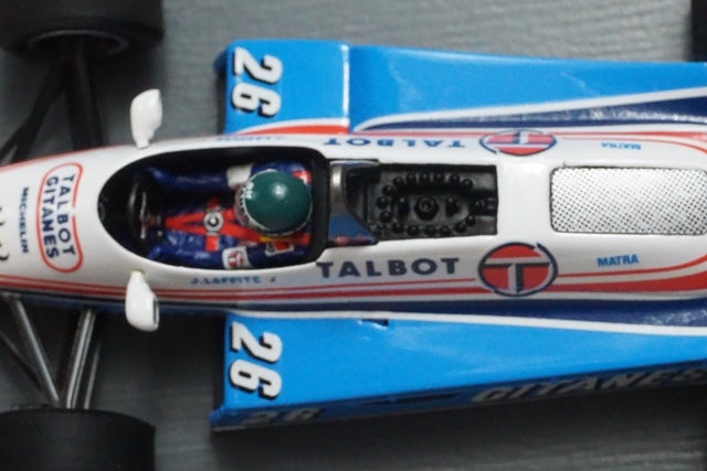 1:43 SPARK S4264 Ligier JS19 Australian GP 1982 #26 Jacques Laffite GITANES