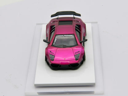 LB670-009 LB PERFORMANCE 1:64 LIBERTY WALK LB WORKS Murcielago LP670 Shocking Pink