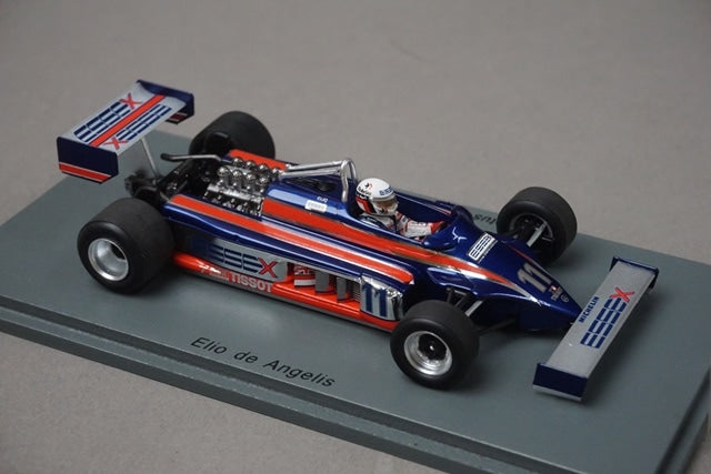 1:43 Spark S5350 Lotus 87 Monaco GP 1981 #11 E. de Angelis model car