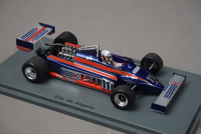 1:43 Spark S5350 Lotus 87 Monaco GP 1981 #11 E. de Angelis model car