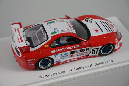 1:43 Spark S2389 Toyota Supra Le Mans 1996 #57 Masami Kageyama / Masanori Sekiya / Hidetoshi Mitsusada