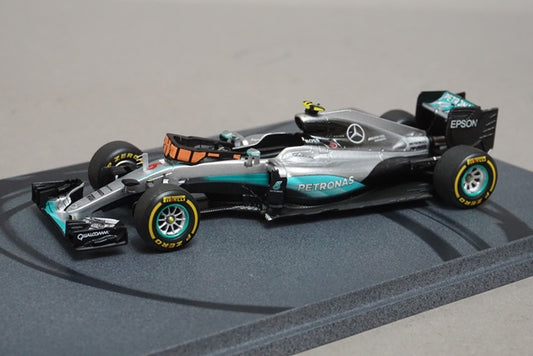 1:43 SPARK S5025 Mercedes F1 W07 Hybrid Abu Dhabi GP 2016 #6 Nico Rosberg