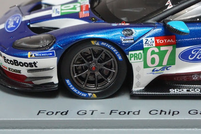 1:43 SPARK S7051 Ford GT 24h Le Mans 2018 Ford Chip Ganassi Team UK #67