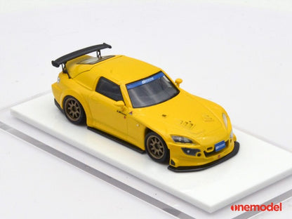 20E03-08 onemodel 1:64 Honda S2000 Spoon Street Version Yellow