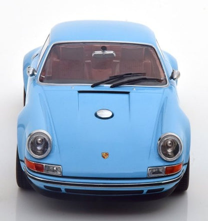 [ Pre-order ] KKDC180441 KK Scale 1:18 Porsche Singer 911 Coupe light blue/orange