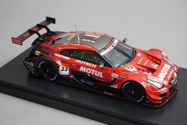 1:43 EBBRO 45623 Nissan NISMO MOTUL AUTECH GT-R GT500 2018 #23 Super GT Tsugio Matsuda / R. Quintarelli