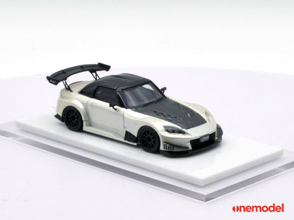 20F02-01 onemodel 1:64 Honda S2000 J's Racing White