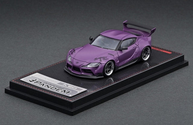 IG2335 ignition model 1:64 PANDEM Supra (A90) Matte Purple model car
