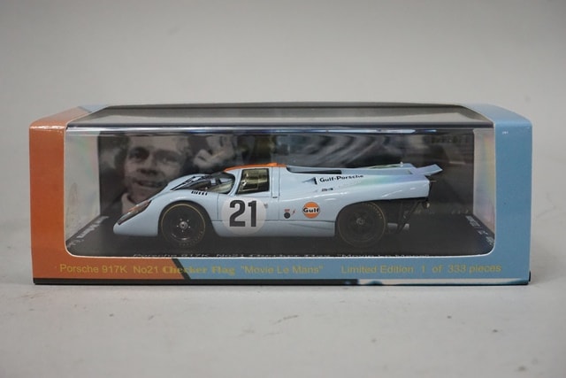 1:43 SPARK Steve McQueen Collection 03 Porsche 917K 