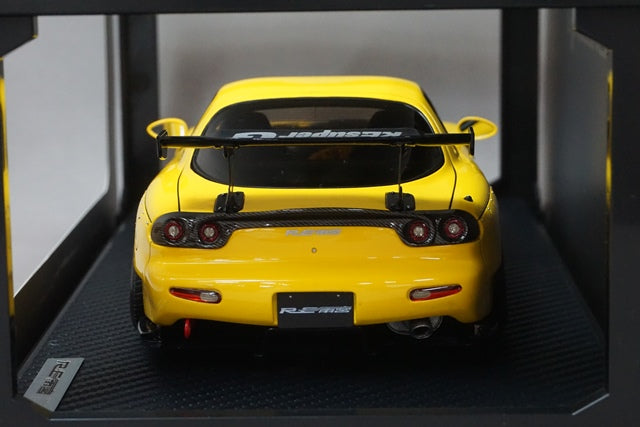 1:18 ignition model IG1042 Mazda RX-7 FD3S RE Amemiya Yellow model car