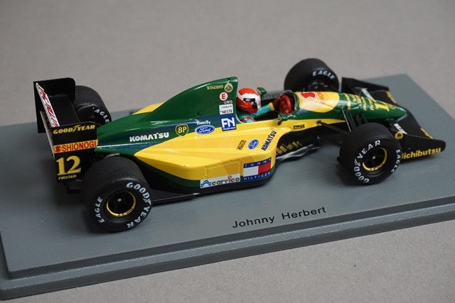 1:43 SPARK S5356 Lotus 107 6th France GP 1992 #12 model car
