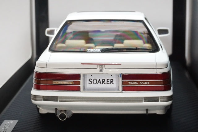 1:18 ignition model IG1325 Toyota Soarer (Z20) 2.0GT-TWIN Turbo L White BB-Wheel