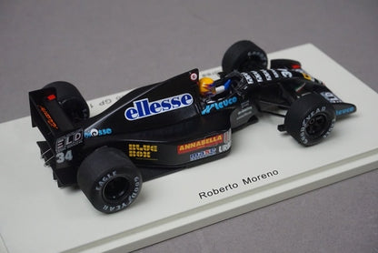 1:43 Spark S3892 Andrea Moda S921 Monaco GP 1992 #34 R. Moreno model car