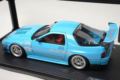 1:18 ignition model IG1519 Mazda RX-7 (FC3S) RE Amemiya Light Blue