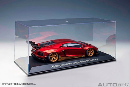 90047 AUTOart 1:18 Special Display Case for 1 car with "LBWK" logo *Car not included