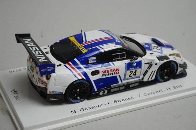 1:43 Spark SG264 Nissan GT-R NISMO GT3 24H Nurburgring 2016 #24