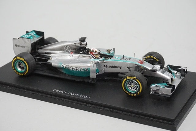 1:43 SPARK S3088 Mercedes AMG PETRONAS F1 W05 China GP Winner 2014 #44 L.Hamilton