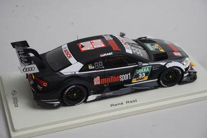 1:43 Spark SG341 Audi RS5 DTM Champion 2017 Sports Team Rosberg #33 R. Rast