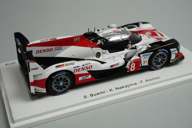 1:43 SPARK 43LM18 Toyota TS050 Hybrid TOYOTA GAZOO Racing Le Mans Winner 2018 #8