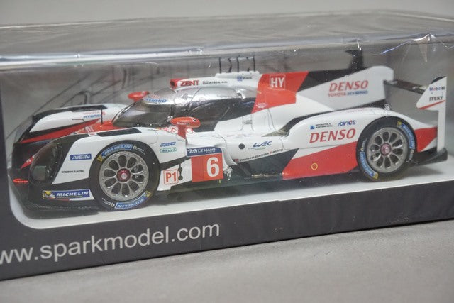 1:43 SPARK S5103 Toyota TS050 Hybrid HY #6 Toyota Gazoo Racing LM 2016 S.Sarrazin